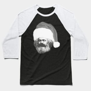 Santa-Marx Baseball T-Shirt